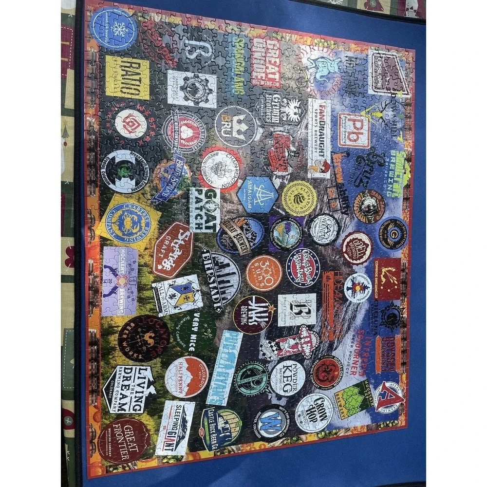 White Mountain Jigsaw‎ Puzzle Colorado Beers 1000 Large Pieces